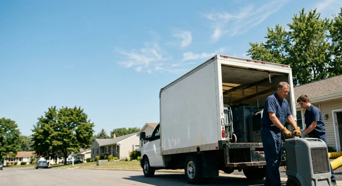 Water Damage Cleanup in Bridgeport, IL near me